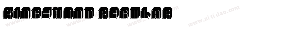 KingsHand Regular字体转换
